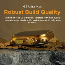 New G9 Ultra Pro Gold Color Edition Series 9 Golden Edition Bluetooth Calling Smart Watch