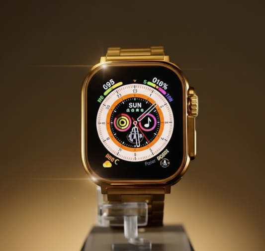 New G9 Ultra Pro Gold Color Edition Series 9  Golden Edition Bluetooth Calling Smart Watch